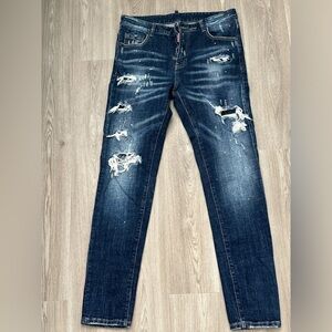 Dsquared2- Paint splatter jeans size 33